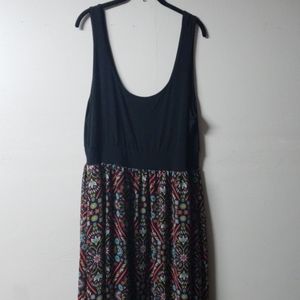 Torrid Sz 2 Floral Maxi Tank Dress